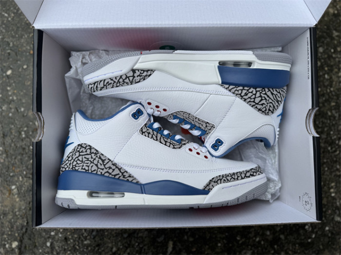 Authentic Air Jordan 3 “True Blue”  2026