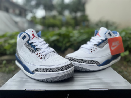 Authentic Air Jordan 3 “True Blue”  2026