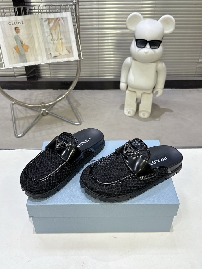 Prada women slippers 1：1 quality-187