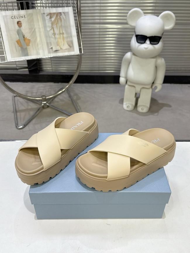 Prada women slippers 1：1 quality-189