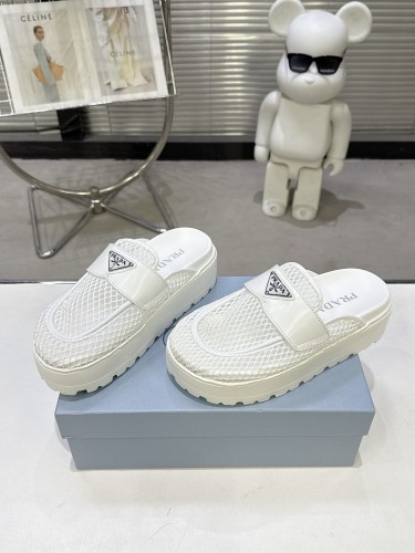 Prada women slippers 1：1 quality-197