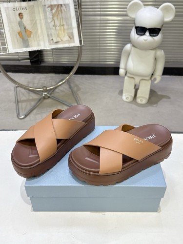 Prada women slippers 1：1 quality-190