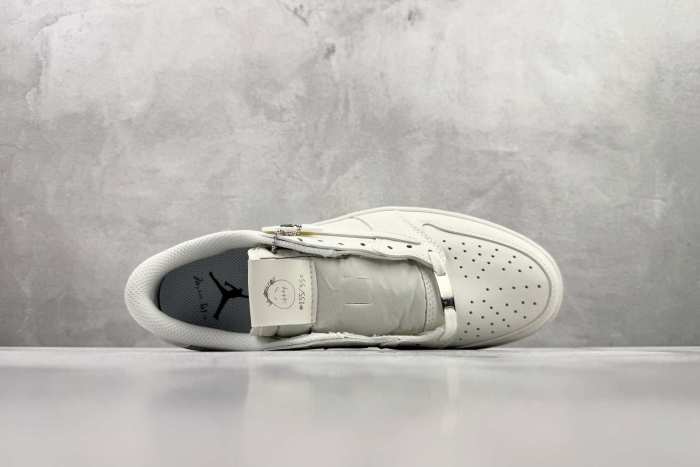 Authentic Jordan 1 Retro Low OG SP  Travis Scott Michael Rubin White Party (Friends and Family)