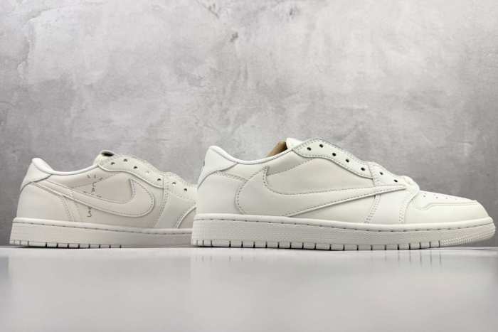 Authentic Jordan 1 Retro Low OG SP  Travis Scott Michael Rubin White Party (Friends and Family)