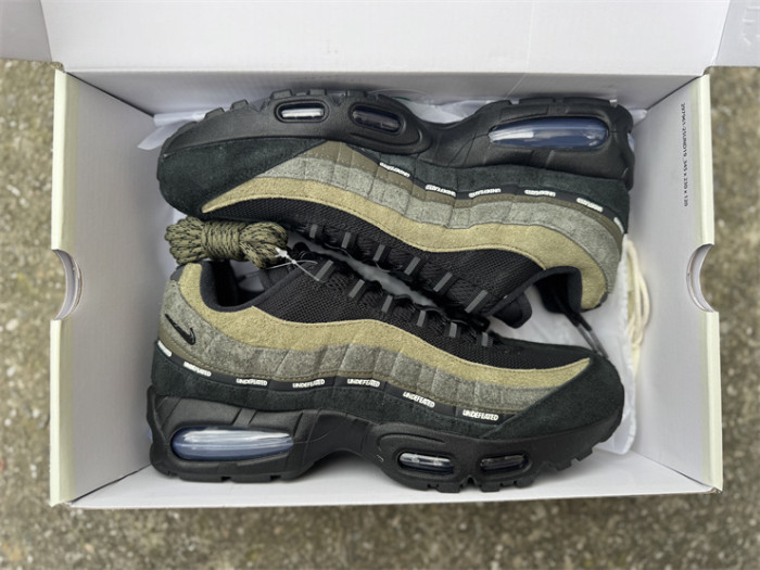 Authentic Nike Air Max 95 SP Undefeated Geo La Brea Medium Olive