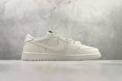 Authentic Jordan 1 Retro Low OG SP  Travis Scott Michael Rubin White Party (Friends and Family)