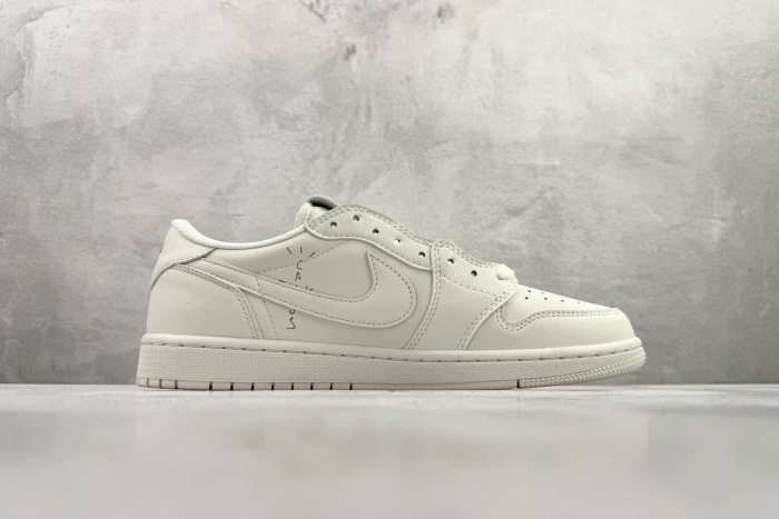 Authentic Jordan 1 Retro Low OG SP  Travis Scott Michael Rubin White Party (Friends and Family)