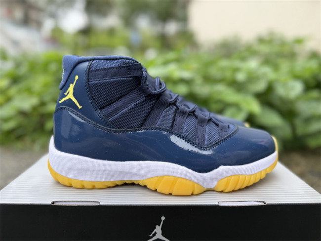 Authentic Air Jordan 11 Michigan