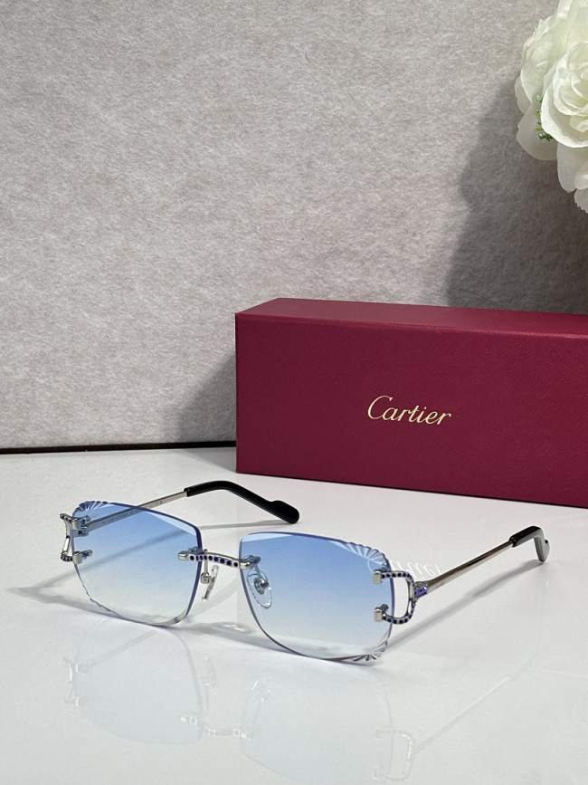 Cartier Sunglasses AAAA-14519