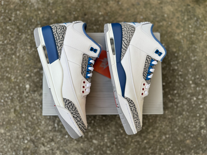 Authentic Air Jordan 3 “True Blue”  2026