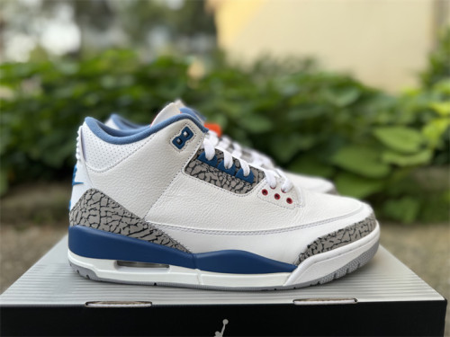 Authentic Air Jordan 3 “True Blue”  2026
