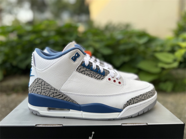 Authentic Air Jordan 3 “True Blue”  2026
