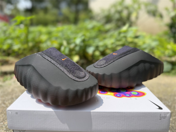 Nike Mind 001 Flyknit Slide Bronze Eclipse Total Orange (fit small)