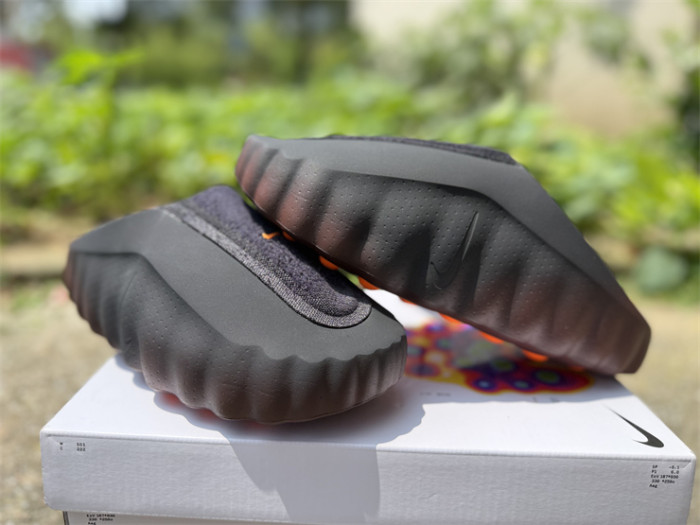 Nike Mind 001 Flyknit Slide Bronze Eclipse Total Orange (fit small)
