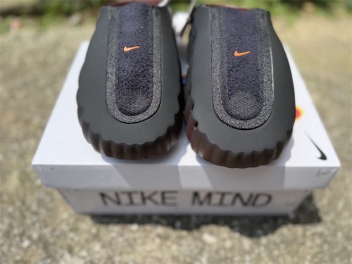 Nike Mind 001 Flyknit Slide Bronze Eclipse Total Orange (fit small)