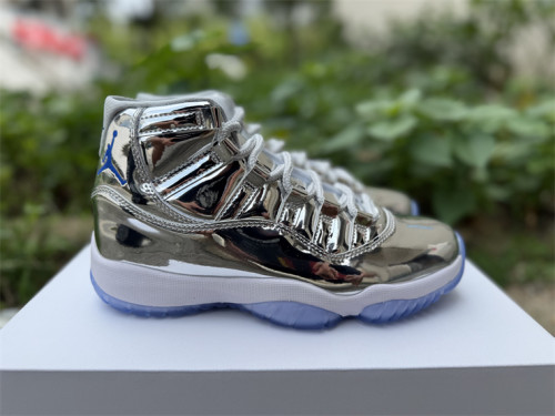 Authentic Air Jordan 11 Sliver