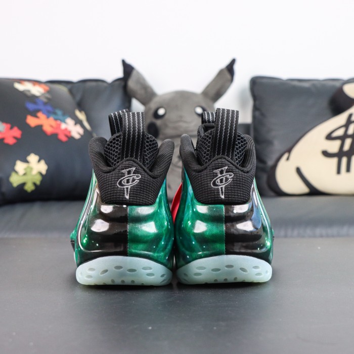 Authentic Nike Air Foamposite One Green “Galaxy”