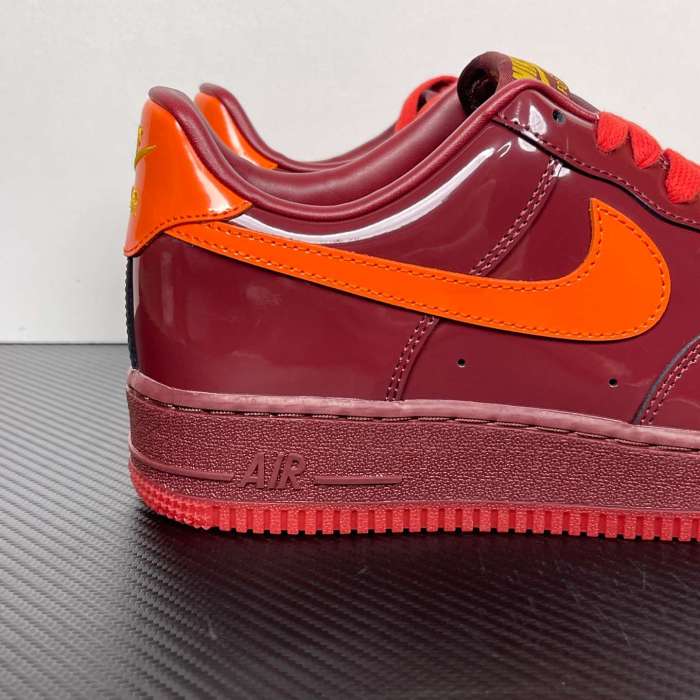 Authentic Nike Air Force 1 Low Red Patent