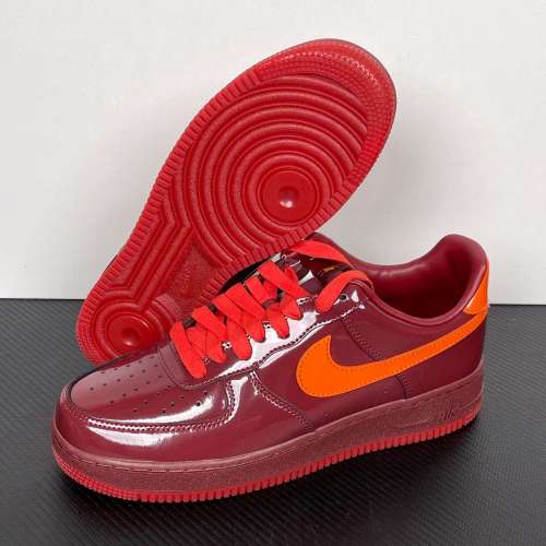 Authentic Nike Air Force 1 Low Red Patent
