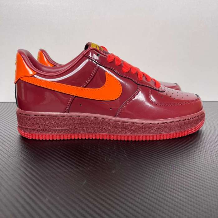 Authentic Nike Air Force 1 Low Red Patent