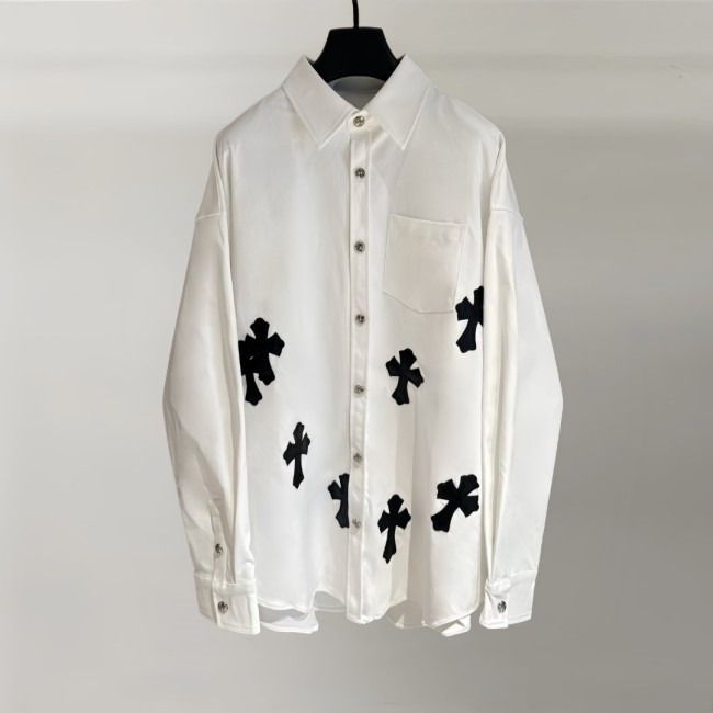 Chrome Hearts Shirt 1：1 Quality-813(S-XXL)