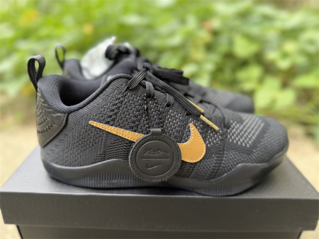 Authentic Nike Kobe 11 Elite Low Protro Fade to Black 2026