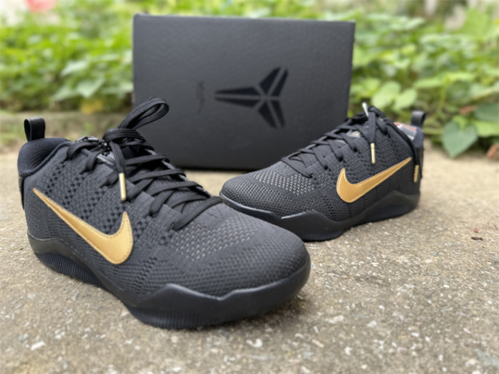 Authentic Nike Kobe 11 Elite Low Protro Fade to Black 2026