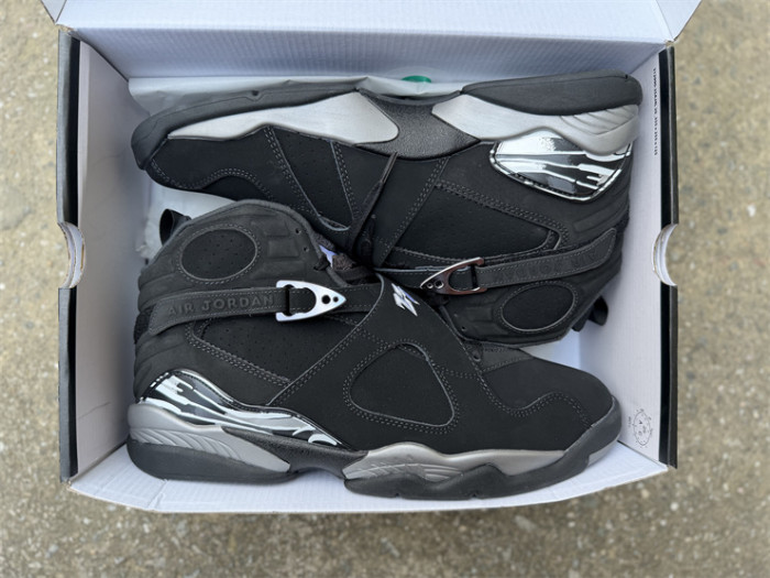 Authentic Air Jordan 8 “Chrome” 2026