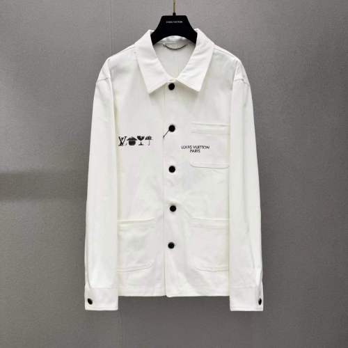 LV Shirt High End Quality-1518