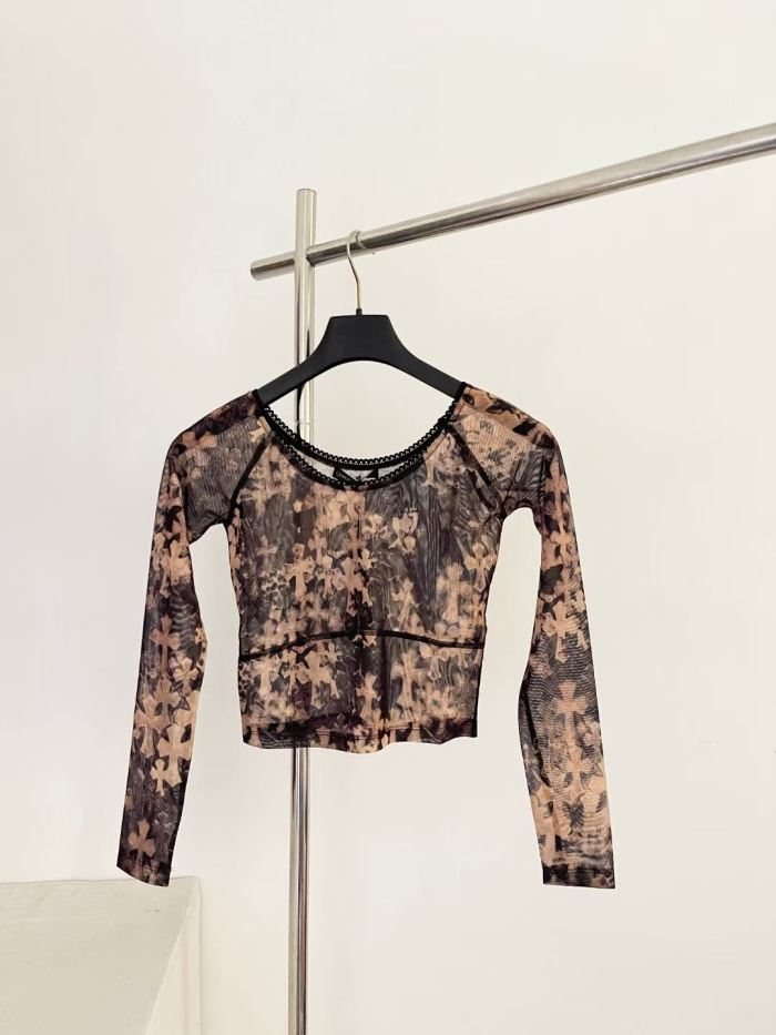 Chrome Hearts Short Shirt High End Quality-138