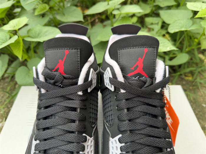 Authentic Air Jordan 4 Bred 2026