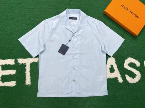 LV Shirt High End Quality-1528