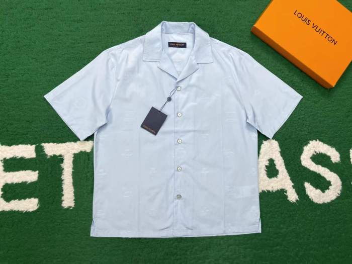LV Shirt High End Quality-1528
