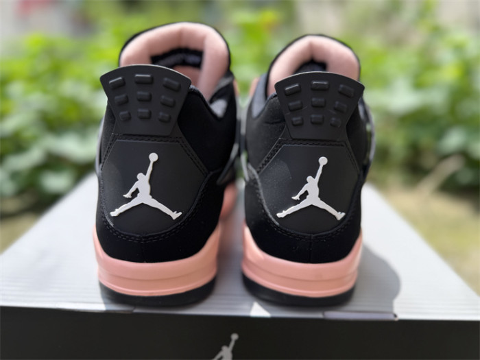 Authentic Air Jordan 4 Retro Rust Pink Thunder