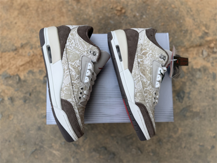 Authentic Air Jordan 3 Retro Laser