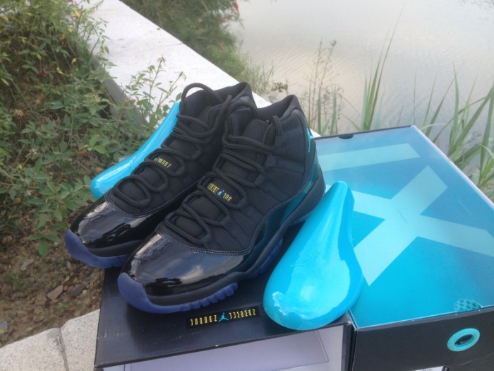 Authentic Air Jordan 11 Gamma Blue shoes Man