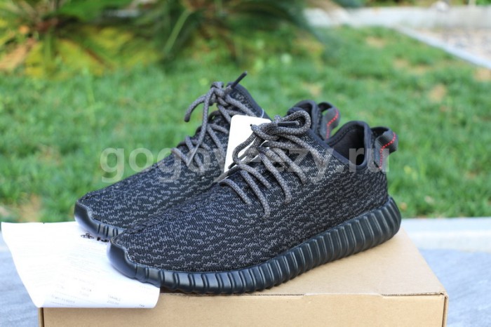 Authentic AD Yeezy 350 Boost “Pirate Black” Final Version (with receipt)