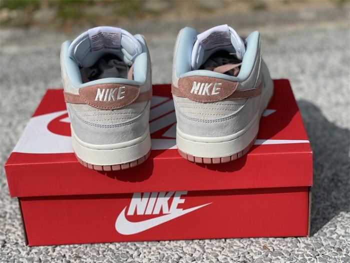 Authentic Nike Dunk Low Fossil Rose