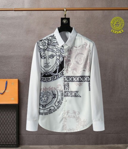 Versace long sleeve shirt men-181(M-XXXL)