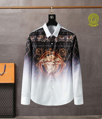 Versace long sleeve shirt men-185(M-XXXL)
