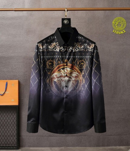 Versace long sleeve shirt men-184(M-XXXL)