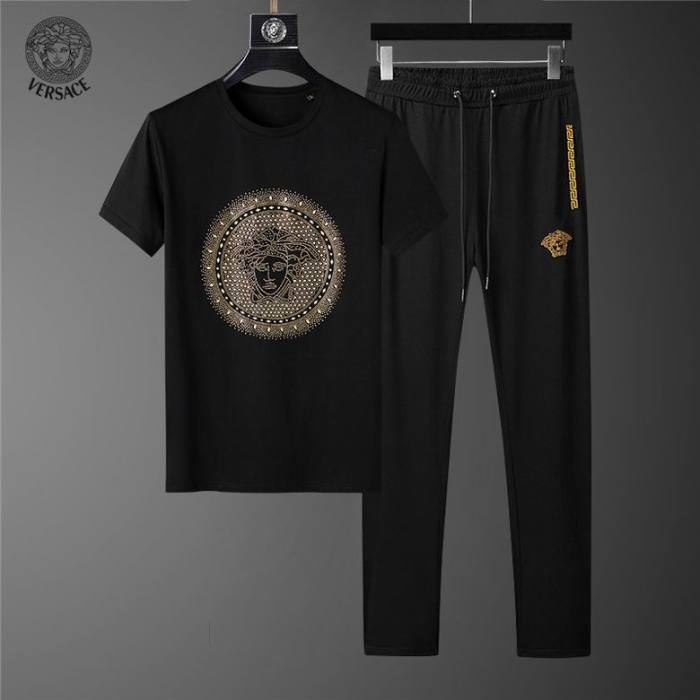 Versace short sleeve men suit-177(M-XXXXL)