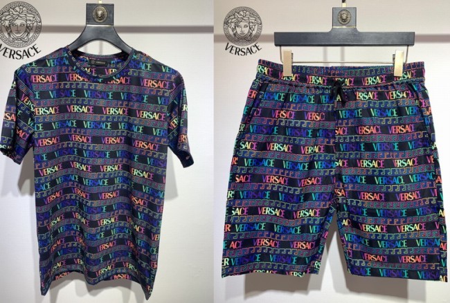 Versace short sleeve men suit-205(S-XXL)