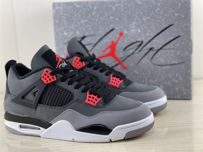 Authentic  Air Jordan 4 “Infrared”