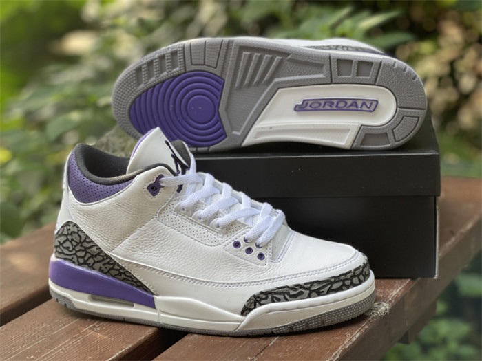 Authentic Air Jordan 3 “Dark Iris”