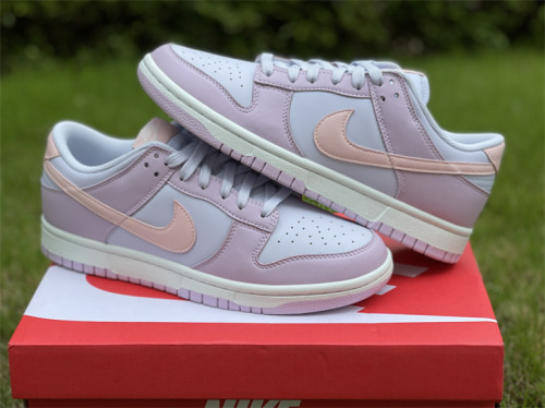 Authentic Nike Dunk Low Pink Purple