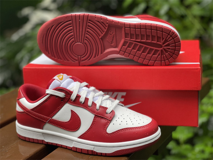 Authentic Nike Dunk Low “Gym Red”
