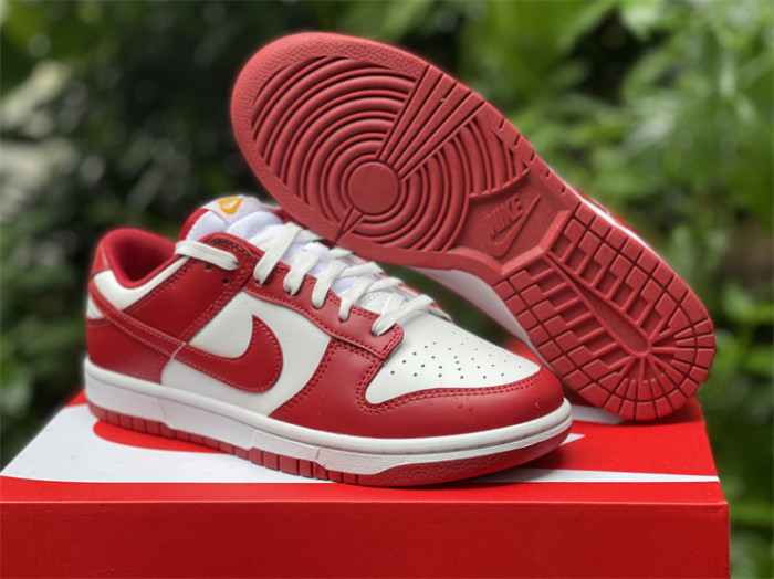 Authentic Nike Dunk Low “Gym Red”