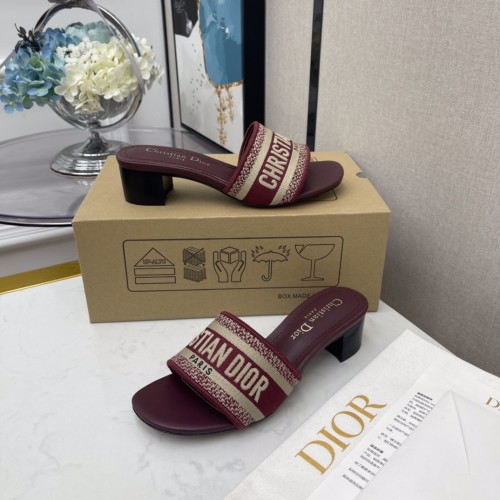 Dior women slippers 1：1 quality-173