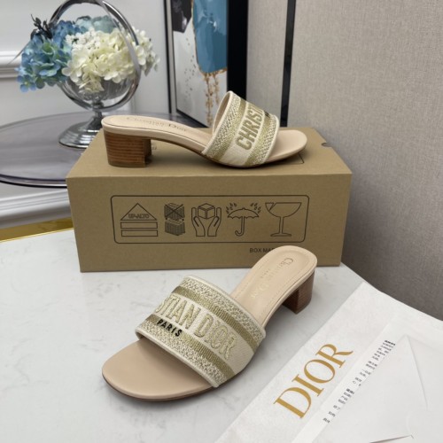 Dior women slippers 1：1 quality-178